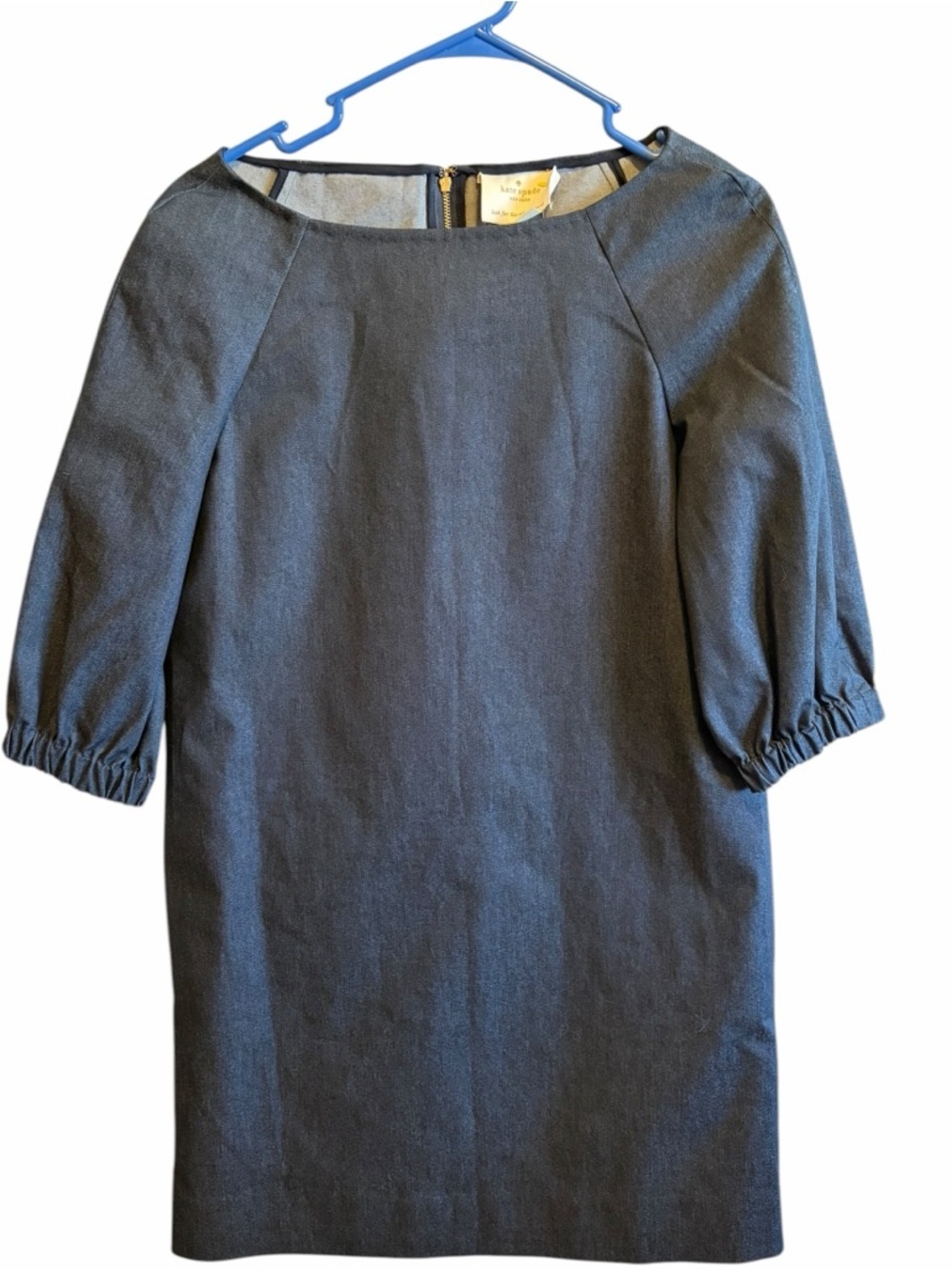 Kate Spade Denim 3/4 Sleeve Dress - Picture 3 of 7